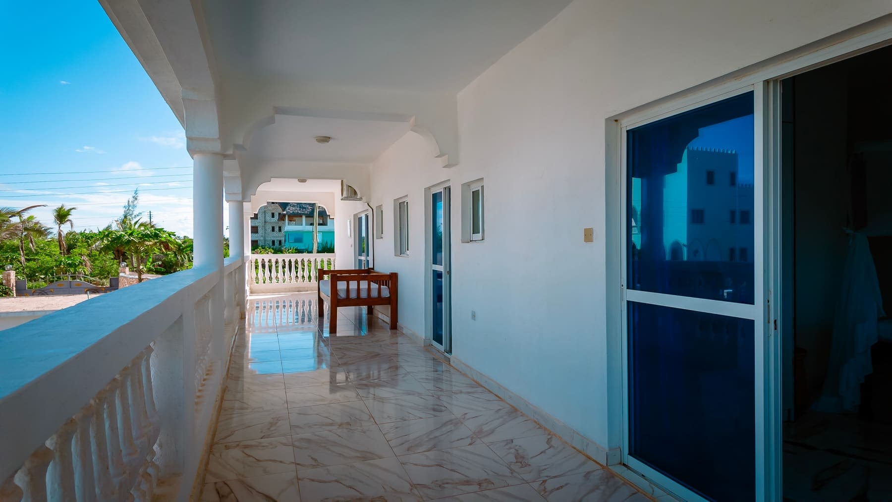 The White Villa Balcony 1