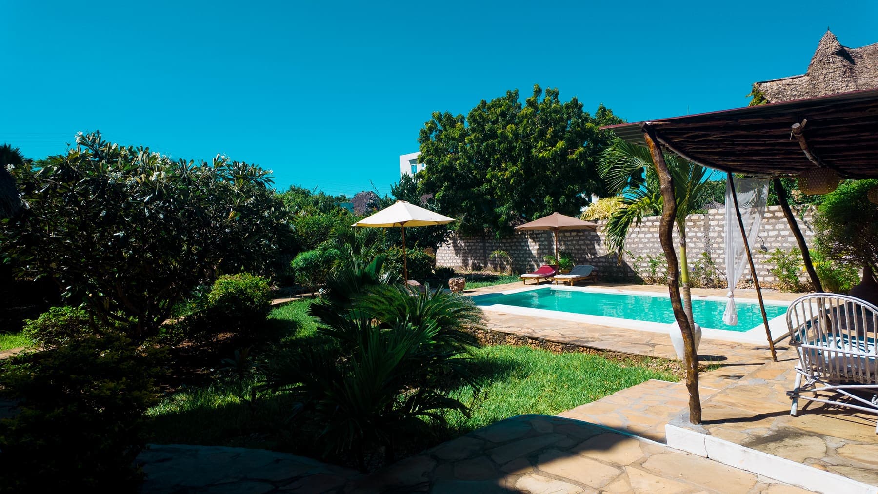 Villa Zabibu Pool & Garden 1